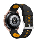 Cinturino in silicone a tre file di fori, For Samsung Galaxy Watch 3 45mm