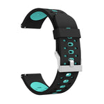 Cinturino in silicone a tre file di fori, For Samsung Galaxy Watch 3 45mm