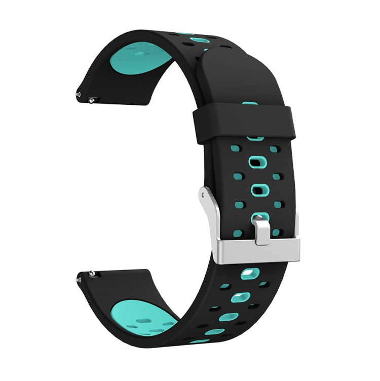 Cinturino in silicone a tre file di fori, For Samsung Galaxy Watch 3 45mm