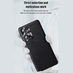Custodia in pelle liscia per Samsung Galaxy A52 5G
