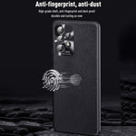 Custodia in pelle liscia per Samsung Galaxy A52 5G