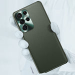 Custodia per telefono in pelle liscia, For Samsung Galaxy S22 5G, For Samsung Galaxy S22+ 5G, For Samsung Galaxy S22 Ultra 5G