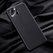 Custodia in pelle tinta unita, For iPhone 13 mini, For iPhone 13, For iPhone 13 Pro, For iPhone 13 Pro Max, For iPhone 12 mini, For iPhone 12, For iPhone 12 Pro, For iPhone 12 Pro Max