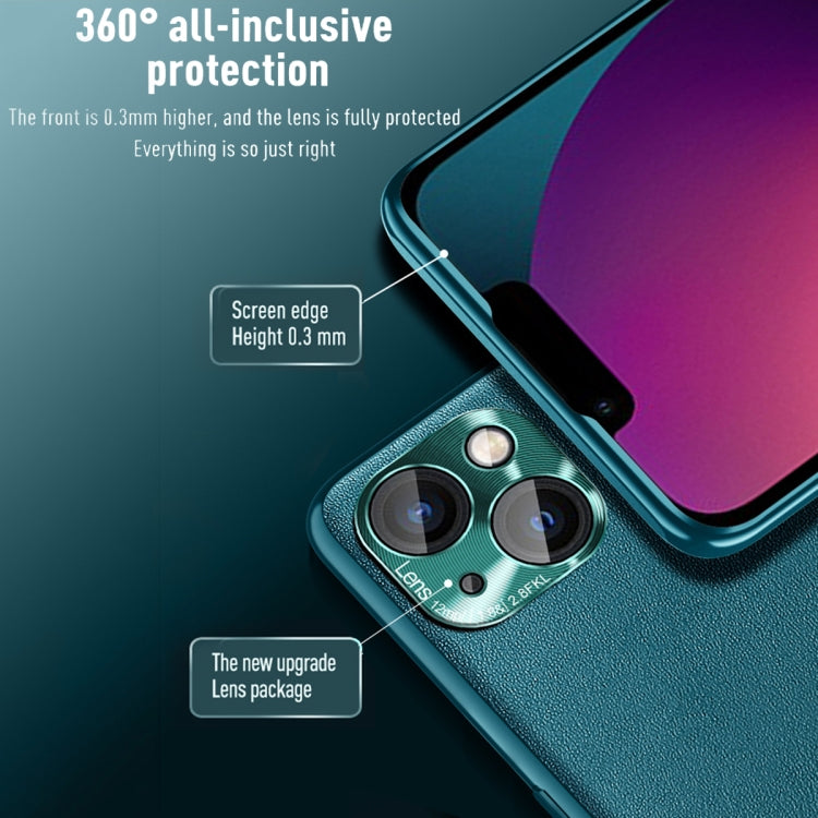 Custodia in pelle per iPhone 12 e 13 compatibili