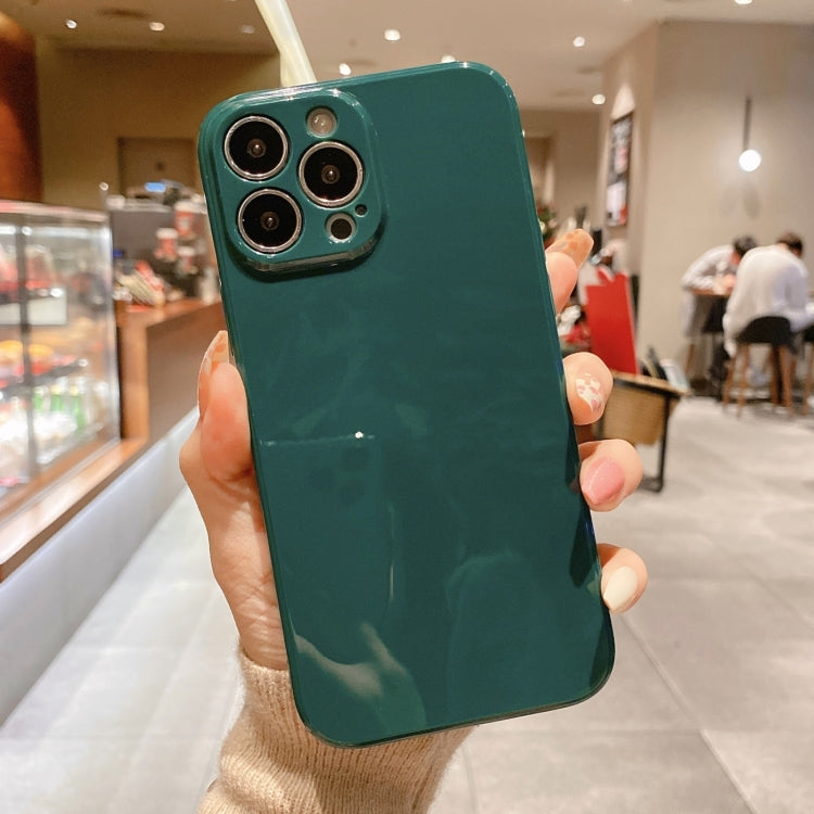 Custodia TPU lucida con bordo dritto per iPhone 12 Pro