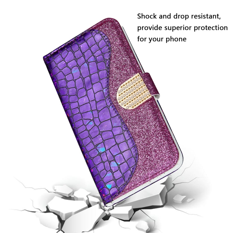 Custodia in pelle effetto coccodrillo per Samsung Galaxy A33 5G