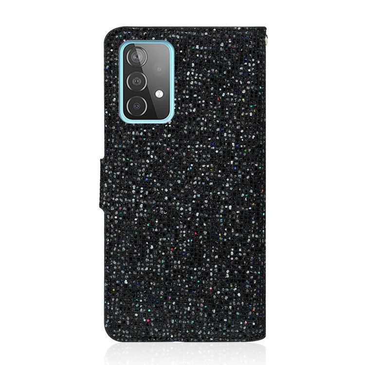 Custodia per telefono in pelle glitterata, For Samsung Galaxy A33 5G, For Samsung Galaxy A73