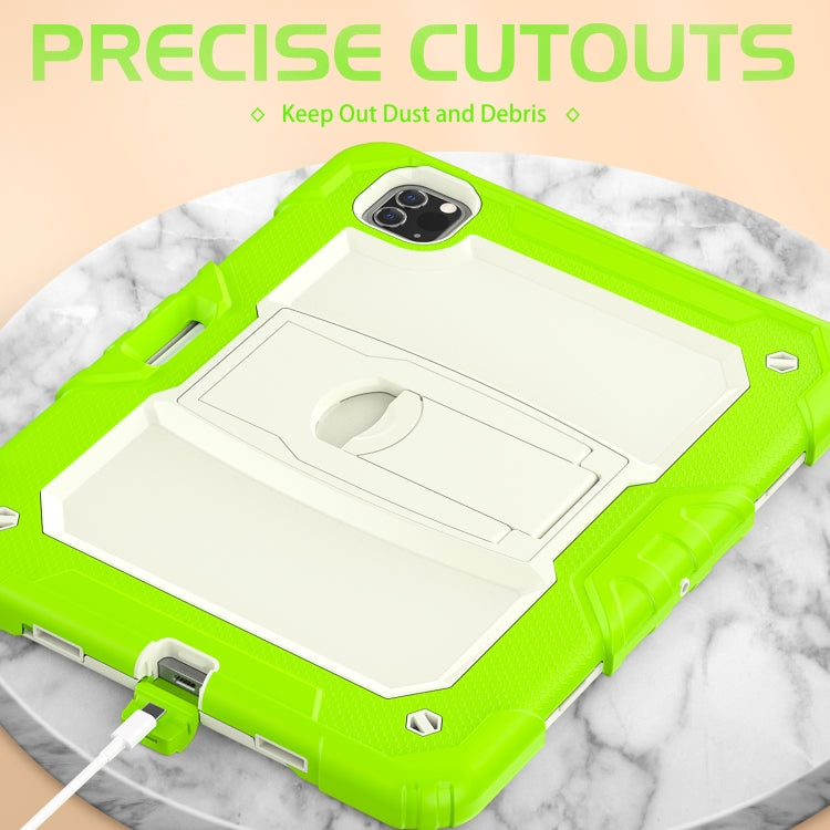 Custodia per tablet in silicone + PC con supporto, For iPad Pro 11 2022 / 2021 / 2020 / 2018