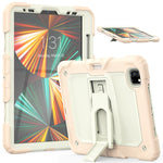 Custodia per tablet in silicone + PC con supporto, For iPad Pro 11 2022 / 2021 / 2020 / 2018