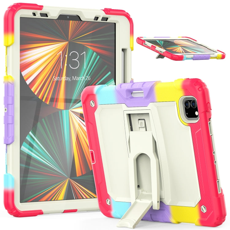 Custodia per tablet in silicone + PC con supporto, For iPad Pro 11 2022 / 2021 / 2020 / 2018