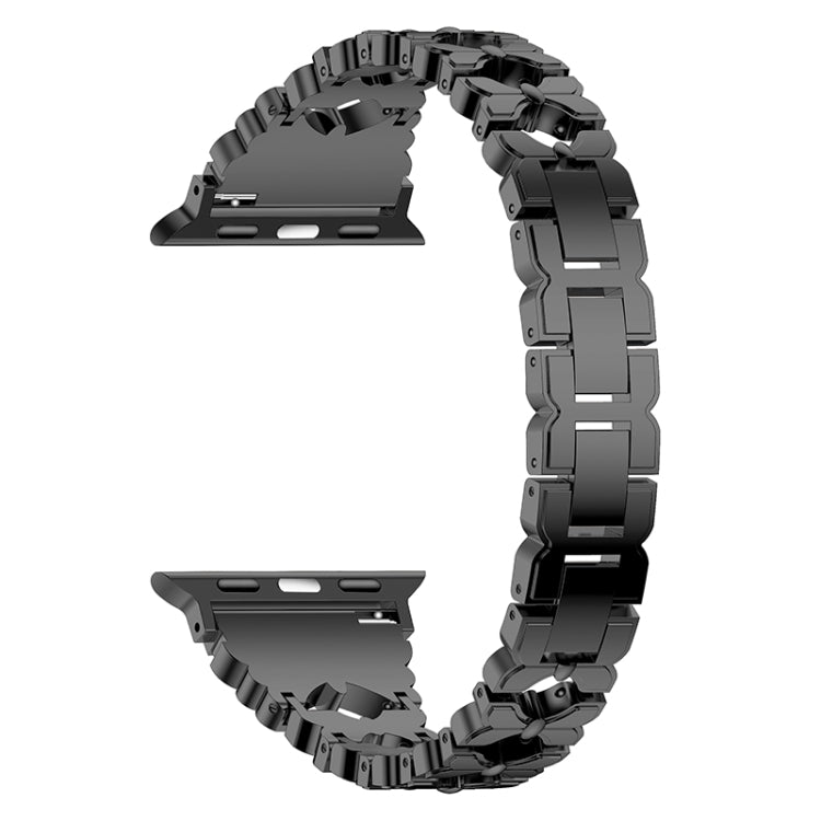 Cinturino in acciaio inossidabile per la serie Apple Watch, 7 41mm / 6&SE&5&4 40mm / 3&2&1 38mm, 7 45mm / 6&SE&5&4 44mm / 3&2&1 42mm