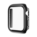 Telaio ROCK 2 in 1 PC + custodia protettiva in vetro temperato, For Apple Watch Series 9 / 8 / 7 41mm, For Apple Watch Series 9 / 8 / 7 45mm