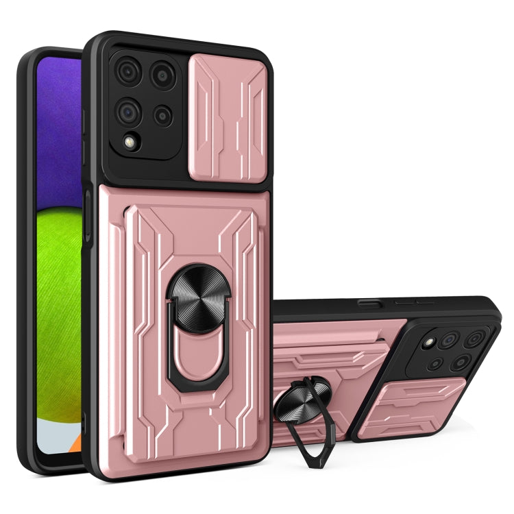 Custodia per telefono con scheda Camshield scorrevole, For Samsung Galaxy A33 5G, For Samsung Galaxy A53 5G, For Samsung Galaxy A22 4G