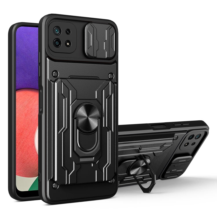 Custodia per telefono con scheda Camshield scorrevole, For Samsung Galaxy A22 5G, For Samsung Galaxy S21 5G, For Samsung Galaxy S21+ 5G