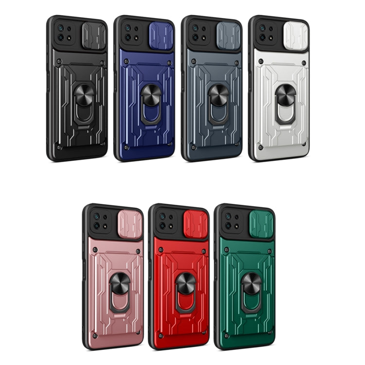 Custodia per telefono con scheda Camshield scorrevole, For Samsung Galaxy A22 5G, For Samsung Galaxy S21 5G, For Samsung Galaxy S21+ 5G