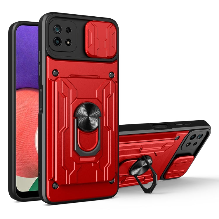 Custodia per telefono con scheda Camshield scorrevole, For Samsung Galaxy A22 5G, For Samsung Galaxy S21 5G, For Samsung Galaxy S21+ 5G