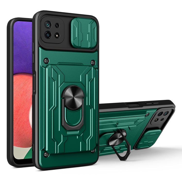 Custodia per telefono con scheda Camshield scorrevole, For Samsung Galaxy A22 5G, For Samsung Galaxy S21 5G, For Samsung Galaxy S21+ 5G
