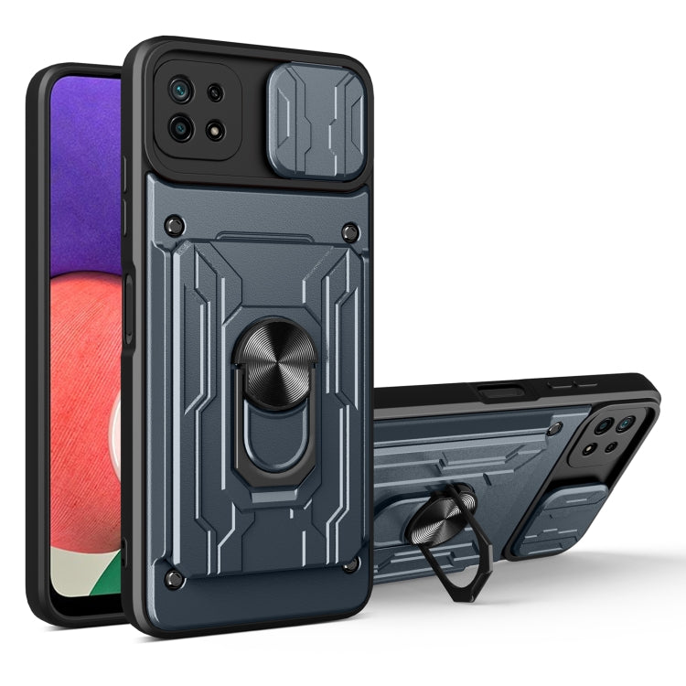 Custodia per telefono con scheda Camshield scorrevole, For Samsung Galaxy A22 5G, For Samsung Galaxy S21 5G, For Samsung Galaxy S21+ 5G