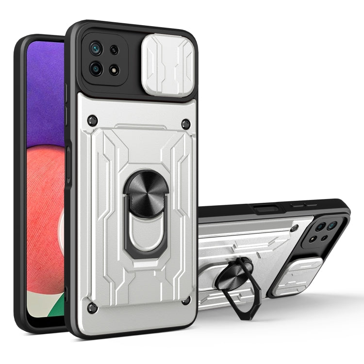 Custodia per telefono con scheda Camshield scorrevole, For Samsung Galaxy A22 5G, For Samsung Galaxy S21 5G, For Samsung Galaxy S21+ 5G