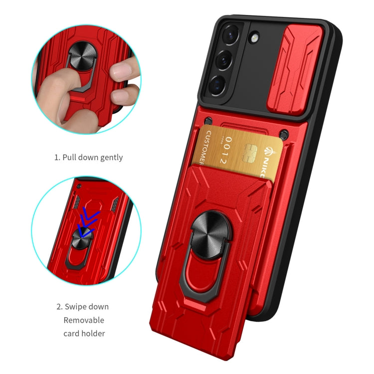Custodia per telefono con scheda Camshield scorrevole, For Samsung Galaxy S22 5G, For Samsung Galaxy S22+ 5G