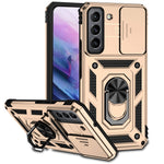 Custodia per telefono con supporto per camshield scorrevole, For Samsung Galaxy S22 5G, For Samsung Galaxy S22+ 5G, For Samsung Galaxy S22 Ultra 5G
