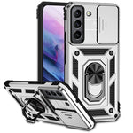 Custodia per telefono con supporto per camshield scorrevole, For Samsung Galaxy S22 5G, For Samsung Galaxy S22+ 5G, For Samsung Galaxy S22 Ultra 5G