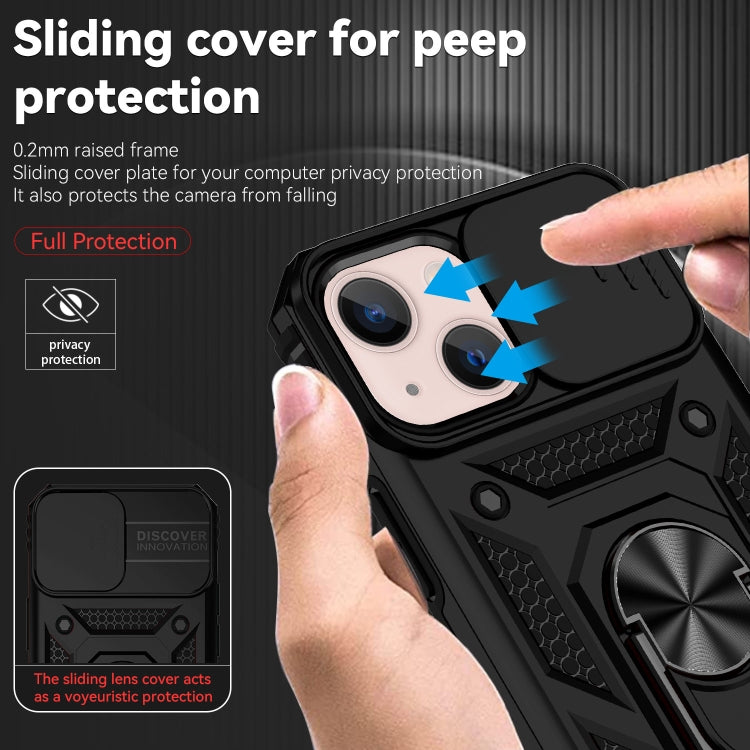 Custodia con copertura scorrevole per iPhone 13 Pro