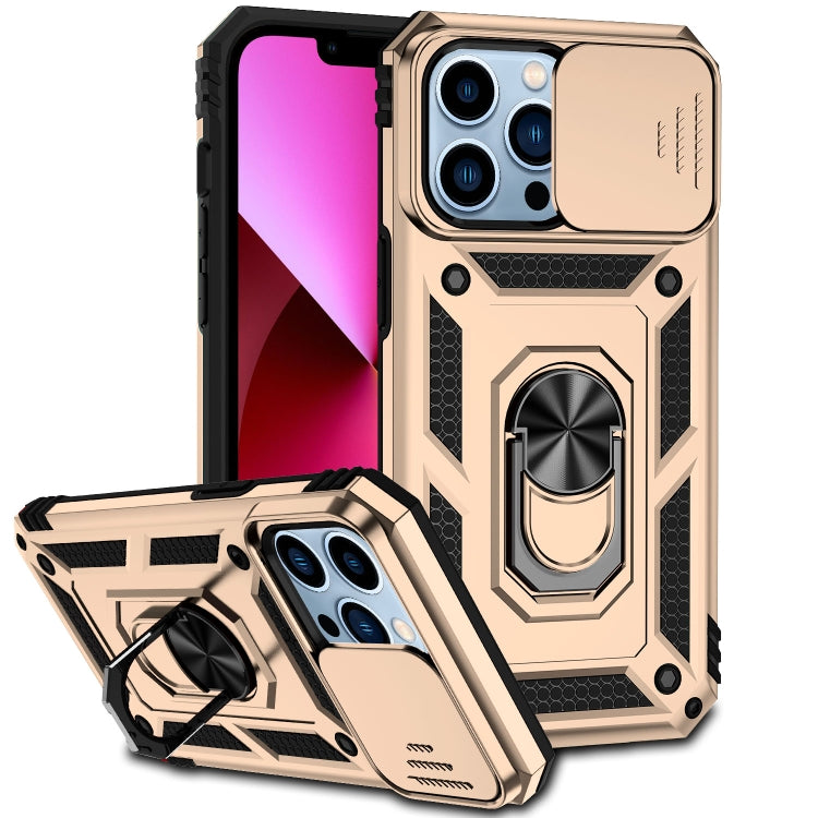 Custodia con copertura scorrevole per iPhone 13 Pro