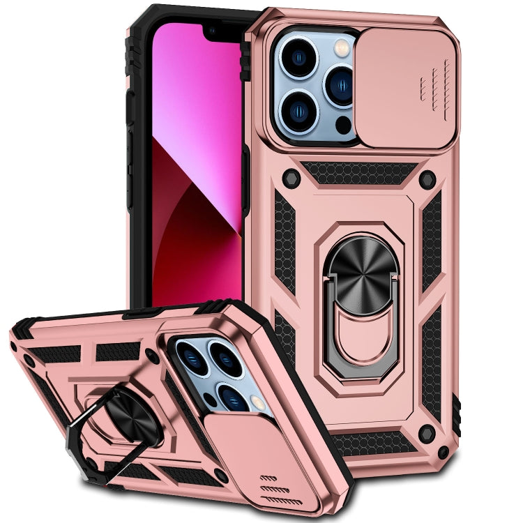 Custodia con copertura scorrevole per iPhone 13 Pro
