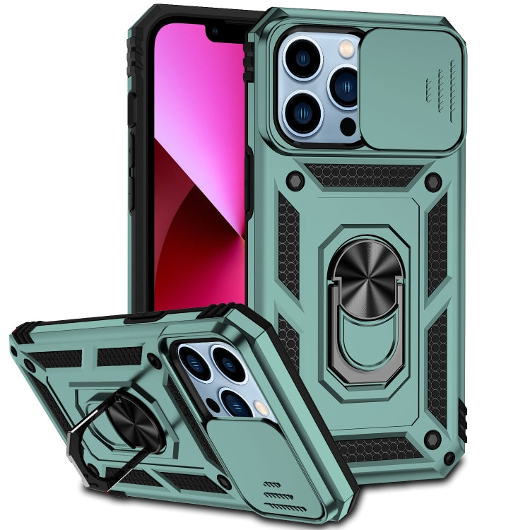 Custodia con copertura scorrevole per iPhone 13 Pro