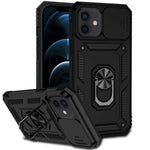 Custodia con copertura scorrevole per iPhone 12 e 12 Pro