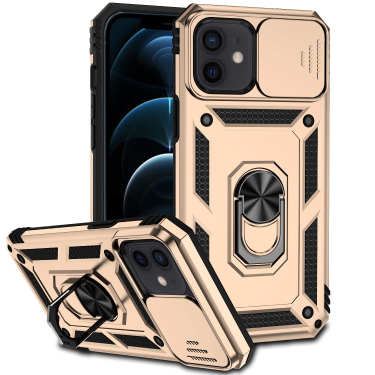 Custodia con copertura scorrevole per iPhone 12 e 12 Pro