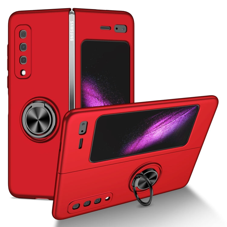 Cassa del telefono del supporto dell'anello dell'armatura, For Samsung Galaxy Fold, For Samsung Galaxy Z Flip 5G, For Samsung Galaxy Z Flip3 5G