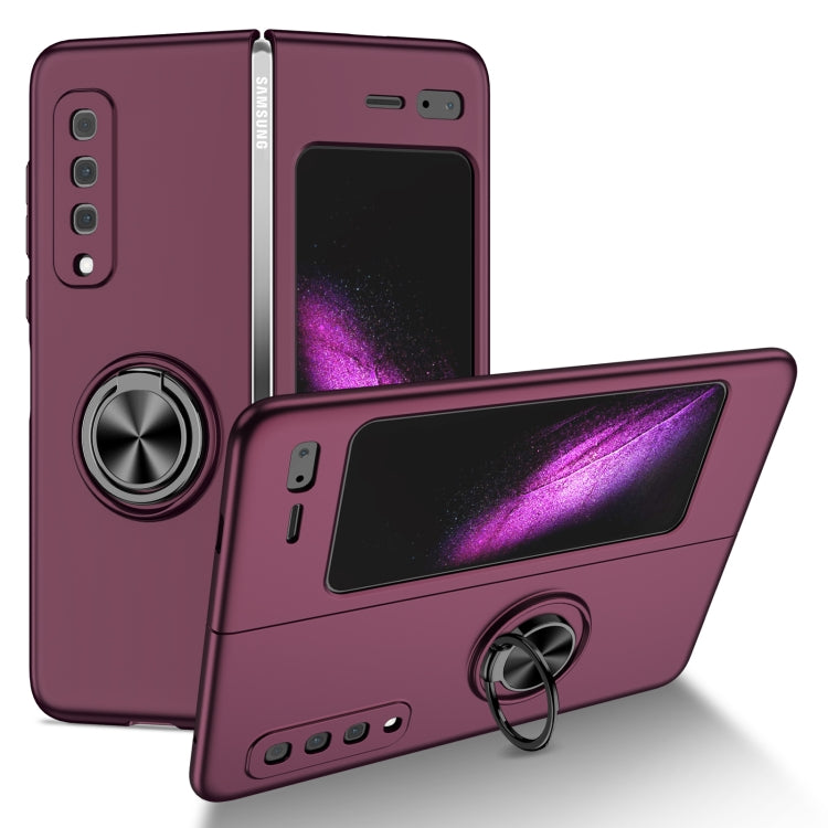 Cassa del telefono del supporto dell'anello dell'armatura, For Samsung Galaxy Fold, For Samsung Galaxy Z Flip 5G, For Samsung Galaxy Z Flip3 5G