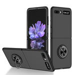 Cassa del telefono del supporto dell'anello dell'armatura, For Samsung Galaxy Fold, For Samsung Galaxy Z Flip 5G, For Samsung Galaxy Z Flip3 5G