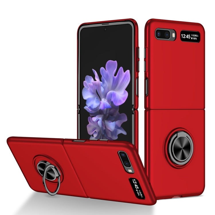 Cassa del telefono del supporto dell'anello dell'armatura, For Samsung Galaxy Fold, For Samsung Galaxy Z Flip 5G, For Samsung Galaxy Z Flip3 5G