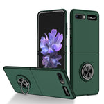 Cassa del telefono del supporto dell'anello dell'armatura, For Samsung Galaxy Fold, For Samsung Galaxy Z Flip 5G, For Samsung Galaxy Z Flip3 5G