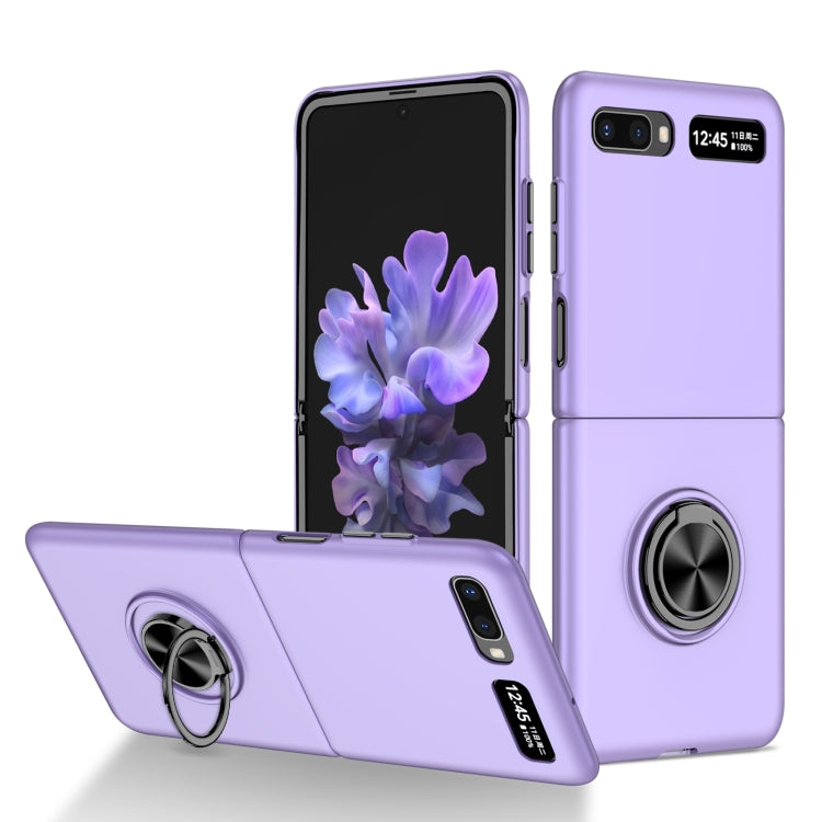 Cassa del telefono del supporto dell'anello dell'armatura, For Samsung Galaxy Fold, For Samsung Galaxy Z Flip 5G, For Samsung Galaxy Z Flip3 5G
