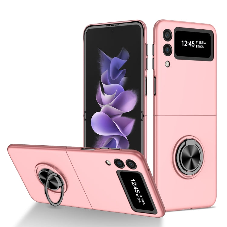 Cassa del telefono del supporto dell'anello dell'armatura, For Samsung Galaxy Fold, For Samsung Galaxy Z Flip 5G, For Samsung Galaxy Z Flip3 5G