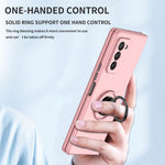 Cassa del telefono del supporto dell'anello dell'armatura, For Samsung Galaxy Z Fold2 5G, For Samsung Galaxy Z Fold3 5G