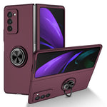 Cassa del telefono del supporto dell'anello dell'armatura, For Samsung Galaxy Z Fold2 5G, For Samsung Galaxy Z Fold3 5G