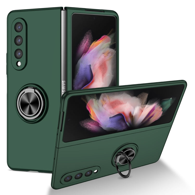 Cassa del telefono del supporto dell'anello dell'armatura, For Samsung Galaxy Z Fold2 5G, For Samsung Galaxy Z Fold3 5G