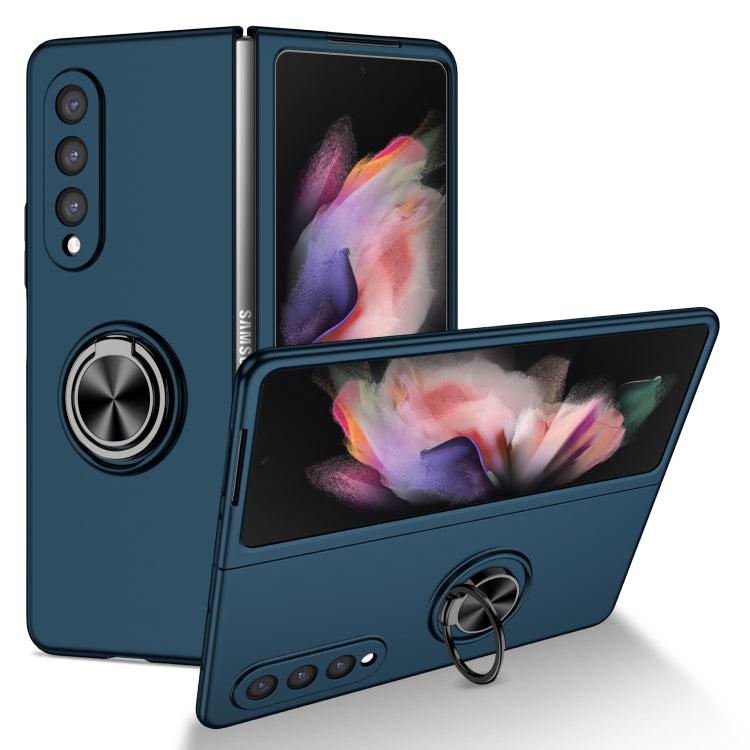 Cassa del telefono del supporto dell'anello dell'armatura, For Samsung Galaxy Z Fold2 5G, For Samsung Galaxy Z Fold3 5G