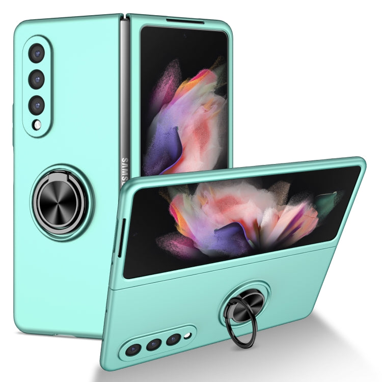 Cassa del telefono del supporto dell'anello dell'armatura, For Samsung Galaxy Z Fold2 5G, For Samsung Galaxy Z Fold3 5G