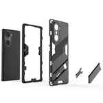 Punk Armor 2 in 1 PC + custodia per telefono in TPU, For Honor 60, For Honor 60 Pro