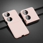 Custodia per telefono pieghevole ultrasottile spruzzata d'olio, For Huawei P50 Pocket
