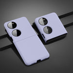 Custodia per telefono pieghevole ultrasottile spruzzata d'olio, For Huawei P50 Pocket