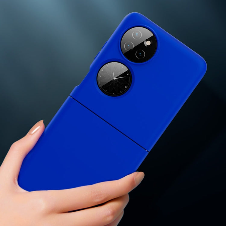 Custodia per telefono pieghevole ultrasottile spruzzata d'olio, For Huawei P50 Pocket