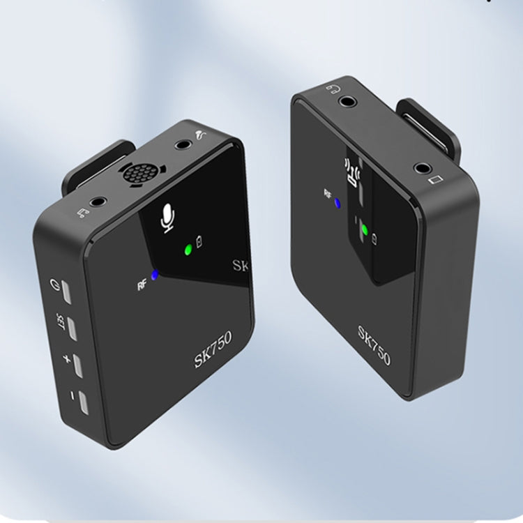 Mini microfono lavalier wireless SK750 di tipo C con ricarica uno per uno, One for One