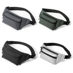 FEIHADUN cxs-321 Marsupio regolabile in tessuto Oxford, dimensioni: 32 x 12 x 6 cm, cxs-321 (Black), cxs-321 (Grey), cxs-321 (Dark Green), cxs-321 (Silver)